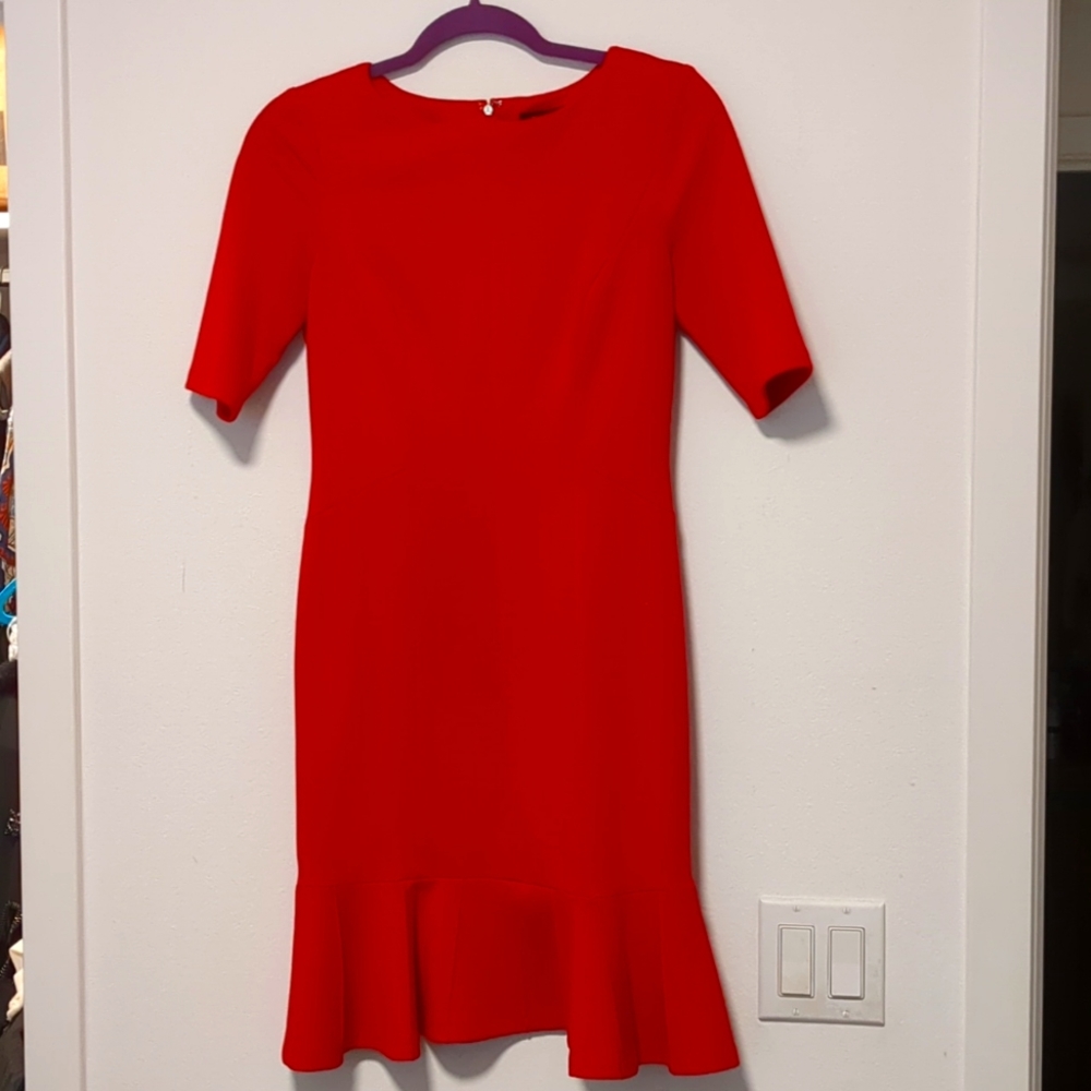Red dress